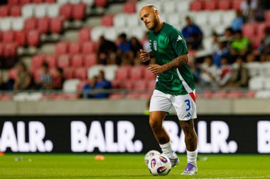 Federico Dimarco, İsrail ve İtalya milli takımları arasında oynanan Dünya Kupası 2026 Avrupa ön eleme maçında görüldü (Maciej Rogowski / Ball Raw Images)