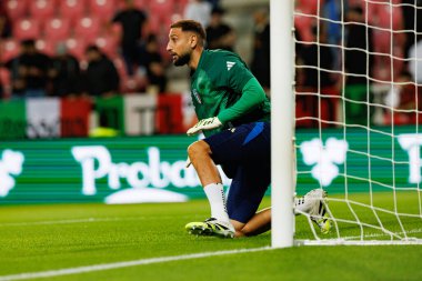 Gianluigi Donnarumma, 2026 Dünya Kupası Avrupa ön eleme maçında İsrail ve İtalya milli takımları arasında görüldü (Maciej Rogowski / Ball Raw Images)
