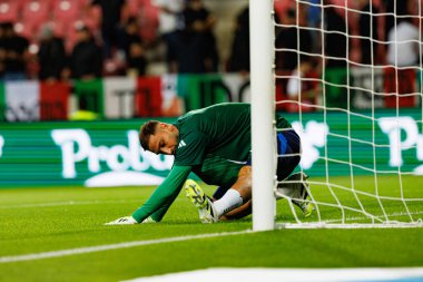 Gianluigi Donnarumma, 2026 Dünya Kupası Avrupa ön eleme maçında İsrail ve İtalya milli takımları arasında görüldü (Maciej Rogowski / Ball Raw Images)