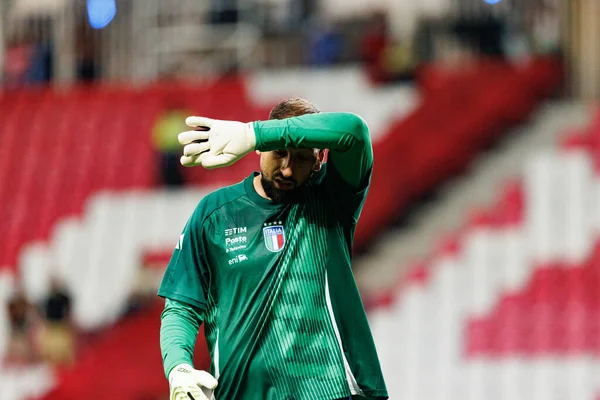 Gianluigi Donnarumma, 2026 Dünya Kupası Avrupa ön eleme maçında İsrail ve İtalya milli takımları arasında görüldü (Maciej Rogowski / Ball Raw Images)
