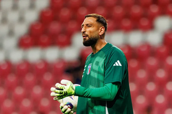 Gianluigi Donnarumma, 2026 Dünya Kupası Avrupa ön eleme maçında İsrail ve İtalya milli takımları arasında görüldü (Maciej Rogowski / Ball Raw Images)