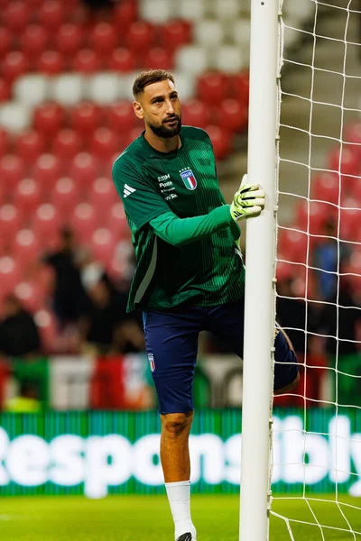 Gianluigi Donnarumma, 2026 Dünya Kupası Avrupa ön eleme maçında İsrail ve İtalya milli takımları arasında görüldü (Maciej Rogowski / Ball Raw Images)