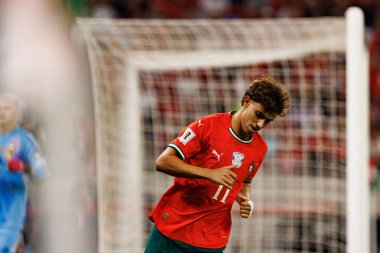 Joao Felix seen  during World Cup 2026 European qualification game between national teams of Hungary and Poland (Maciej Rogowski/ Ball Raw Images)