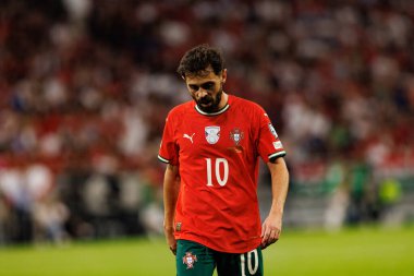 Bernardo Silva seen  during World Cup 2026 European qualification game between national teams of Hungary and Poland (Maciej Rogowski/ Ball Raw Images)
