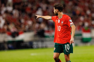 Bernardo Silva seen  during World Cup 2026 European qualification game between national teams of Hungary and Poland (Maciej Rogowski/ Ball Raw Images)