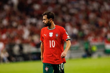 Bernardo Silva seen  during World Cup 2026 European qualification game between national teams of Hungary and Poland (Maciej Rogowski/ Ball Raw Images)