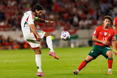 Dominik Szoboszlai seen  during World Cup 2026 European qualification game between national teams of Hungary and Poland (Maciej Rogowski/ Ball Raw Images)