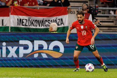 Bernardo Silva seen  during World Cup 2026 European qualification game between national teams of Hungary and Poland (Maciej Rogowski/ Ball Raw Images)