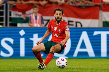 Bernardo Silva seen  during World Cup 2026 European qualification game between national teams of Hungary and Poland (Maciej Rogowski/ Ball Raw Images)