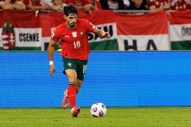 Pedro Neto seen  during World Cup 2026 European qualification game between national teams of Hungary and Poland (Maciej Rogowski/ Ball Raw Images)