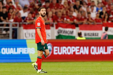 Bernardo Silva seen  during World Cup 2026 European qualification game between national teams of Hungary and Poland (Maciej Rogowski/ Ball Raw Images)