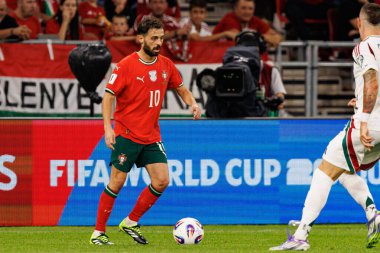 Bernardo Silva seen  during World Cup 2026 European qualification game between national teams of Hungary and Poland (Maciej Rogowski/ Ball Raw Images)