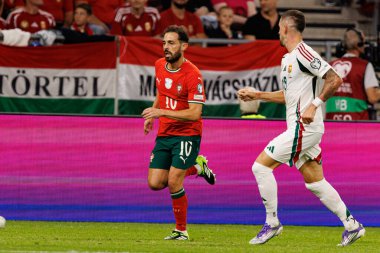 Bernardo Silva seen  during World Cup 2026 European qualification game between national teams of Hungary and Poland (Maciej Rogowski/ Ball Raw Images)
