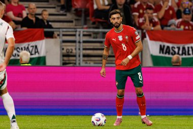 Bruno Fernandes seen  during World Cup 2026 European qualification game between national teams of Hungary and Poland (Maciej Rogowski/ Ball Raw Images)