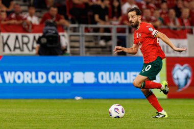 Bernardo Silva seen  during World Cup 2026 European qualification game between national teams of Hungary and Poland (Maciej Rogowski/ Ball Raw Images)
