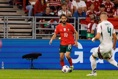 Bernardo Silva seen  during World Cup 2026 European qualification game between national teams of Hungary and Poland (Maciej Rogowski/ Ball Raw Images)