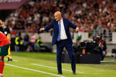 Marco Rossi seen  during World Cup 2026 European qualification game between national teams of Hungary and Poland (Maciej Rogowski/ Ball Raw Images)
