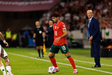 Pedro Neto seen  during World Cup 2026 European qualification game between national teams of Hungary and Poland (Maciej Rogowski/ Ball Raw Images)
