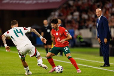 Pedro Neto seen  during World Cup 2026 European qualification game between national teams of Hungary and Poland (Maciej Rogowski/ Ball Raw Images)