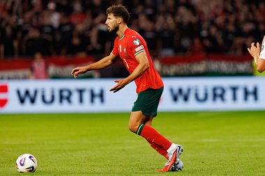 Ruben Dias seen  during World Cup 2026 European qualification game between national teams of Hungary and Poland (Maciej Rogowski/ Ball Raw Images)