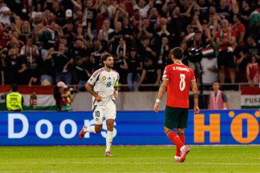 Dominik Szoboszlai seen  during World Cup 2026 European qualification game between national teams of Hungary and Poland (Maciej Rogowski/ Ball Raw Images)