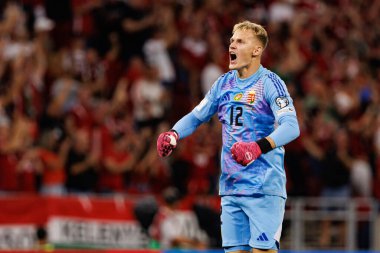 Balazs Toth seen  during World Cup 2026 European qualification game between national teams of Hungary and Poland (Maciej Rogowski/ Ball Raw Images)