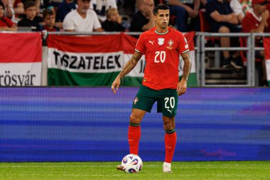 Joao Cancelo seen  during World Cup 2026 European qualification game between national teams of Hungary and Poland (Maciej Rogowski/ Ball Raw Images)