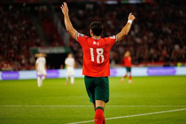 Pedro Neto seen  during World Cup 2026 European qualification game between national teams of Hungary and Poland (Maciej Rogowski/ Ball Raw Images)