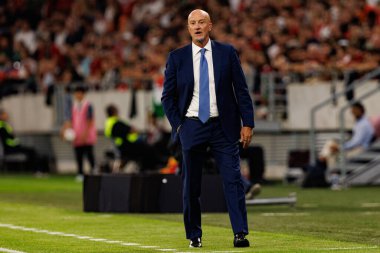 Marco Rossi seen  during World Cup 2026 European qualification game between national teams of Hungary and Poland (Maciej Rogowski/ Ball Raw Images)