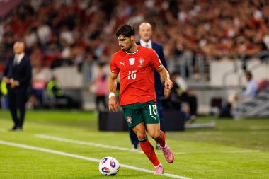 Pedro Neto seen  during World Cup 2026 European qualification game between national teams of Hungary and Poland (Maciej Rogowski/ Ball Raw Images)