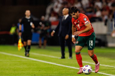 Pedro Neto seen  during World Cup 2026 European qualification game between national teams of Hungary and Poland (Maciej Rogowski/ Ball Raw Images)