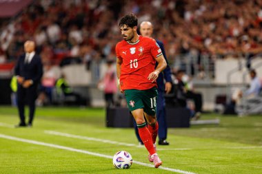 Pedro Neto seen  during World Cup 2026 European qualification game between national teams of Hungary and Poland (Maciej Rogowski/ Ball Raw Images)
