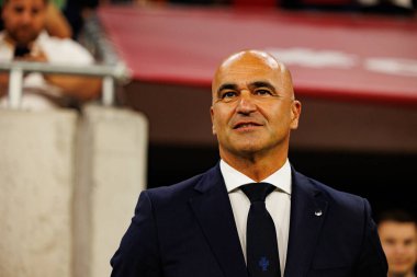Roberto Martinez seen  during World Cup 2026 European qualification game between national teams of Hungary and Poland (Maciej Rogowski/ Ball Raw Images)