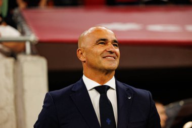 Roberto Martinez seen  during World Cup 2026 European qualification game between national teams of Hungary and Poland (Maciej Rogowski/ Ball Raw Images)