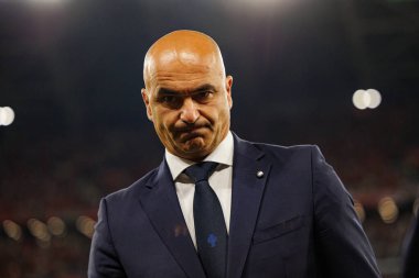 Roberto Martinez seen  during World Cup 2026 European qualification game between national teams of Hungary and Poland (Maciej Rogowski/ Ball Raw Images)
