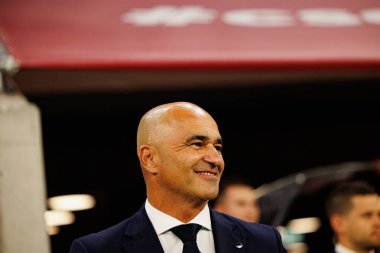 Roberto Martinez seen  during World Cup 2026 European qualification game between national teams of Hungary and Poland (Maciej Rogowski/ Ball Raw Images)
