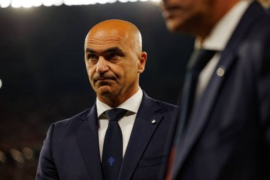 Roberto Martinez seen  during World Cup 2026 European qualification game between national teams of Hungary and Poland (Maciej Rogowski/ Ball Raw Images)