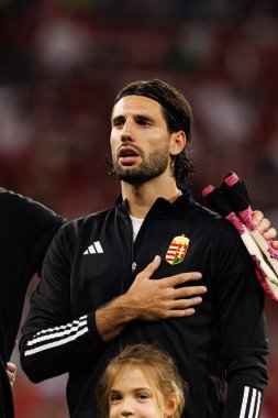 Dominik Szoboszlai seen  during World Cup 2026 European qualification game between national teams of Hungary and Poland (Maciej Rogowski/ Ball Raw Images)