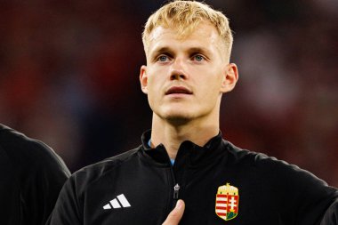 Balazs Toth seen  during World Cup 2026 European qualification game between national teams of Hungary and Poland (Maciej Rogowski/ Ball Raw Images)