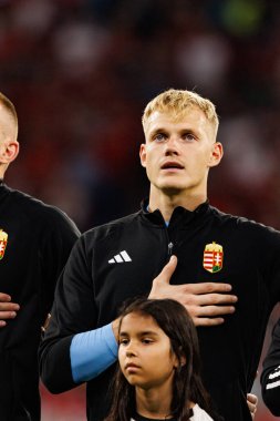 Balazs Toth seen  during World Cup 2026 European qualification game between national teams of Hungary and Poland (Maciej Rogowski/ Ball Raw Images)