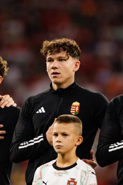 Alex Toth seen  during World Cup 2026 European qualification game between national teams of Hungary and Poland (Maciej Rogowski/ Ball Raw Images)
