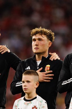 Callum Styles seen  during World Cup 2026 European qualification game between national teams of Hungary and Poland (Maciej Rogowski/ Ball Raw Images)