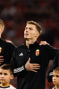 Bendeguz Bolla seen  during World Cup 2026 European qualification game between national teams of Hungary and Poland (Maciej Rogowski/ Ball Raw Images)