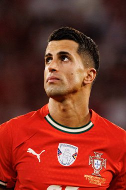 Joao Cancelo seen  during World Cup 2026 European qualification game between national teams of Hungary and Poland (Maciej Rogowski/ Ball Raw Images)