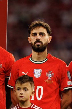 Bernardo Silva seen  during World Cup 2026 European qualification game between national teams of Hungary and Poland (Maciej Rogowski/ Ball Raw Images)