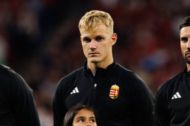 Balazs Toth seen  during World Cup 2026 European qualification game between national teams of Hungary and Poland (Maciej Rogowski/ Ball Raw Images)