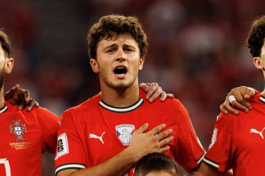 Joao Neves seen  during World Cup 2026 European qualification game between national teams of Hungary and Poland (Maciej Rogowski/ Ball Raw Images)