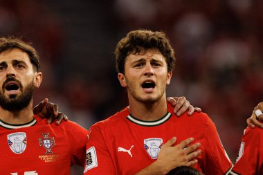 Joao Neves seen  during World Cup 2026 European qualification game between national teams of Hungary and Poland (Maciej Rogowski/ Ball Raw Images)