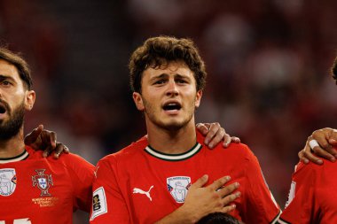 Joao Neves seen  during World Cup 2026 European qualification game between national teams of Hungary and Poland (Maciej Rogowski/ Ball Raw Images)