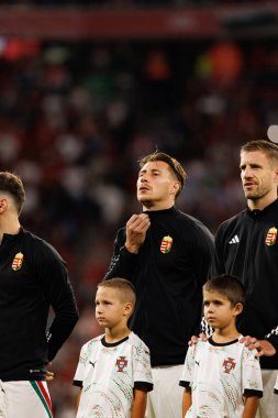 Willi Orban seen  during World Cup 2026 European qualification game between national teams of Hungary and Poland (Maciej Rogowski/ Ball Raw Images)